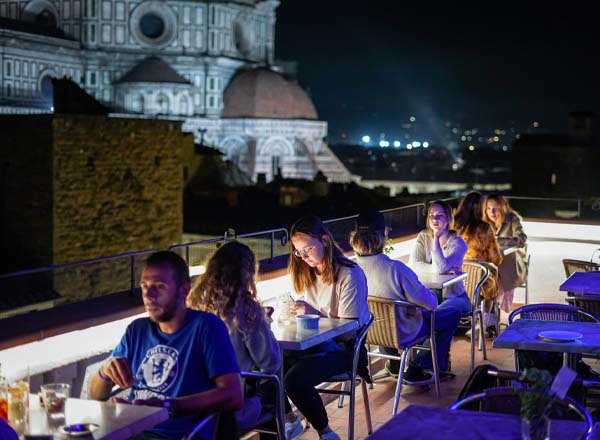 View on Art Rooftop Bar & Restaurant